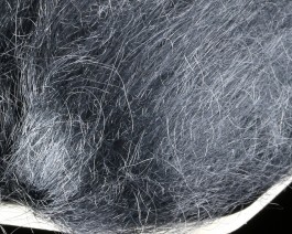 Fine Trilobal Wing Hair, Gray